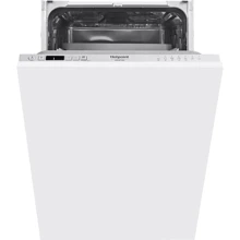 Встраиваемая посудомоечная машина Hotpoint-Ariston HSIC 3M19: Цвет нержавеющая сталь