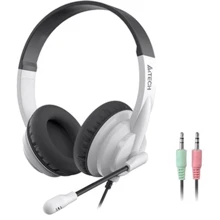 Наушники A4Tech HS-10 Black/White: Тип конструкции полноразмерные
