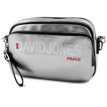 Женская сумка кросс боди David Jones серебристая (7772408): Пол Женский