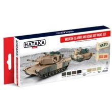 Набір фарб Hataka Hobby Сучасна армія США та Морська піхота США, 8 шт.: Виробник Hataka Hobby