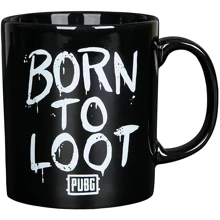 Кружка PUBG Morning Looter Ceramic Mug-N / A-Black / White 325 мл: Виробник Jinx