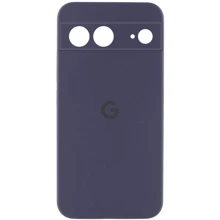 Чехол для телефонов Lakshmi Premium Silicone Case with Logo Full Camera Dark Gray for Google Pixel 7a: Совместимость Google Pixel 7a