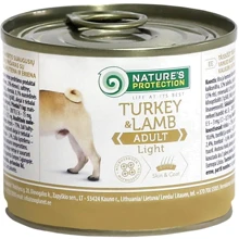 Влажный корм для собак Nature's Protection Adult Light Turkey&Lamb 200 г (KIK24519): Тип Влажный корм