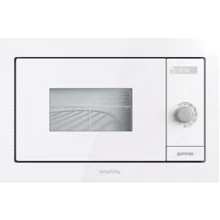 Вбудовувана мікрохвильова піч Gorenje BM235SYW: Колір білий