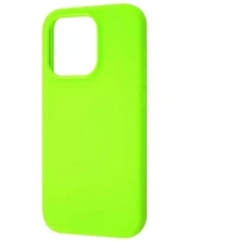 Чехол для iPhone WAVE Full Silicone Cover Lime Green for iPhone 15 Pro: Цвет зеленый