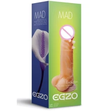 Фаллоимитатор Egzo SVS001, 17.5x3.5 см: Назначение Вагинальные