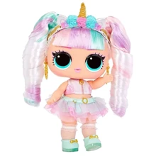Ігровий набір з мегалялькою L.O.L. Surprise! серії Big Baby Hair Hair Hair – Єдиноріг (579717): Вік від 3 років