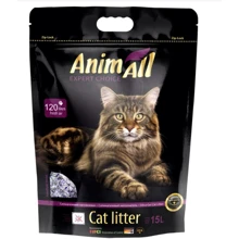 Наполнитель для кошачьего туалета AnimAll фиолетовый аметист 15 л (4820224500621): Вид Силикагелевый