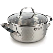 Каструля RONDELL RainDrops RDS-827 з кришкою 18 см (1.9 л) (RDS-827): Тип Традиционная