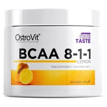 Аминокислота для спорта OstroVit Extra Pure BCAA 8:1:1 200g /20 servings/ Lemon: Вкус Лимон