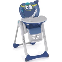 Стульчик для кормления Chicco Polly 2 start (Shark) (79204.23): Тип Классический стульчик
