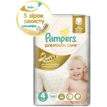 Підгузки Pampers Premium Care Maxi (7-14 кг) Джамбо 66шт (4015400507529): Тип Підгузки
