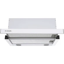 Вытяжка Minola HTL 5312 WH 750 LED: Тип воздухоочистителя Рециркуляция, Отвод