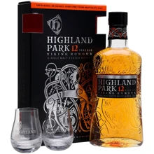 Виски Highland Park 12 Years Old, gift box with 2 glasses, 0.7л (CCL1210814): Объем, л 0.7