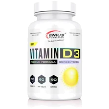 Genius Nutrition Vitamin D3 90 tabs / 90 servings: Пол Унисекс
