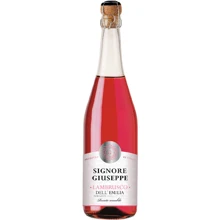 Игристое вино Signore Giuseppe Lambrusco dell'Emilia Rosato розовое 0.75 л (WHS8052783850541): Страна производитель Италия