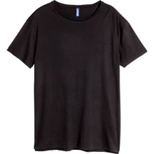 Футболка H & M 3711534 XS чорна: Вид футболки