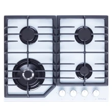 Варочная поверхность газовая Perfelli HGG 61694 WH: Размеры для встраивания (ШxГ) 56x49 см