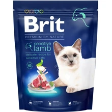 Сухой корм для кошек Brit Premium by Nature Cat Sterilized Lamb с чувствительным пищеварением с ягненком 300 г (8595602553006): Тип Сухой корм