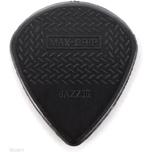 Медіатор Медіатор Dunlop 471R3S Max-Grip Jazz III Black Stiffo: Тип Медиатор