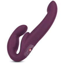 Страпон фаллоимитатор двойной Fun Factory Share Vibe Pro Burgundy: Для кого Для женщин
