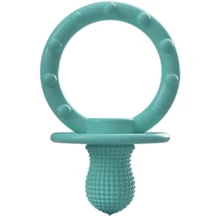 Пустышка MinikOiOi Gumy силиконовая Aqua Green (101220001): Возраст старше 3 месяцев