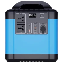 Зарядна станція BPI 1000W 1110wh 300000mAh Blue/Black: Ємність акумулятора, Вт/год 1100