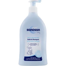 Sanosan Baby Bath & Shampoo Детский шампунь-гель для купания "2 в 1" 500 ml: Тип Шампунь