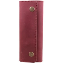 Женская ключница DNK Leather бордовая (DNK-Keys-Lcol-L): Пол Женский