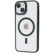 Чехол для iPhone WAVE Ardor Case with MagSafe Green for iPhone 15 Plus: Цвет зеленый
