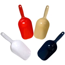 Совок Flamingo Food Spoon для корму або наповнювача пластик 600 мл 28х10 см: Матеріал Пластик