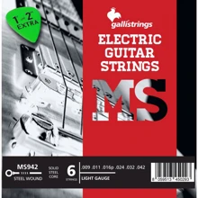 Струна для гитар Струны для электрогитары Gallistrings MS942 LIGHT: Тип Комплект струн