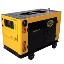 Генератор дизельний KAMA KDK15000SC3, трифазний 230/400V, 50Hz, 15KVA: Тип електростанції дизельний