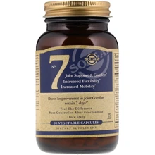Solgar No 7, Joint Support & Comfort, Зміцнення суставів 90 Veggie Caps: Тип комплексні