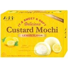 Десерт рисовый Bamboo House Mochi с лимонным кремом 180 г (4710623834925): Вес нетто 180 г