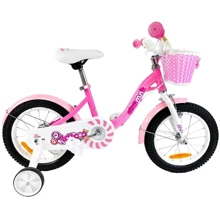 Велосипед детский RoyalBaby Chipmunk MM Girls 14", OFFICIAL UA, розовый: Тип 2х колесный велосипед