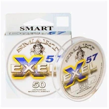 Леска Smart Exel 57 50m 0.20mm 5.2kg: Тип Леска