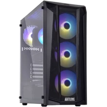 Персональный компьютер (ПК) ARTLINE Gaming X49 Windows 11 Home (X49v41Win): Процессор AMD 6-core Ryzen 5 5600 3.5-4.4GHz