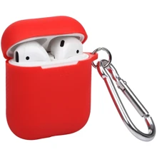 Чохол для навушників BeCover Little Bee Series i-Smile with Belt Red IPH1452 (703336) for Apple AirPods: Тип чохол