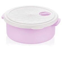 Емкость для хранения BAGER L White/Lilac круглая 1.5 л (BG-419 L): Тип контейнер для хранения