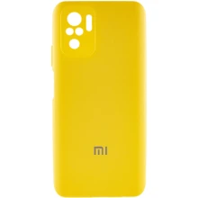 Чехол для телефонов Mobile Case Silicone Cover Shield Camera Yellow for Xiaomi Redmi Note 10 / Note 10s: Совместимость Xiaomi Redmi Note 10 / Note 10s