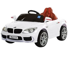 Электромобиль Bambi BMW 7 series M 2773 EBLR-1 Белый: Вид автомобиль