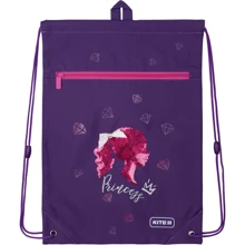 Сумка для обуви Kite с карманом 601M Princess k20-601m-11: Пол Для девочек