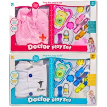 Набор Доктор BK Toys 2 вида халат доктора светоскоп шприц (9901-18/18A) (1864994/5): Производитель BK Toys