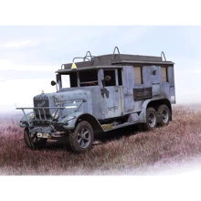 Германский автомобиль радиосвязи Henschel 33 D1 Kfz.72 ІІ МВ WWII German radio communication truck(ICM35467 ): Производитель ICM