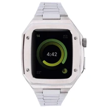 Аксесуар для Watch Four Screw Case Strap Silver для Apple Watch 45mm: Виробник Lunatik