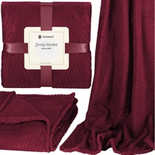 Плед Springos Extra Soft 130x180 см бордовый (HA7137): Производитель Springos