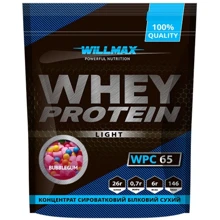 Протеин Willmax Whey Protein 65 1000 g / 25 servings / Bubble gum: Вид Сывороточные