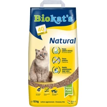 Наполнитель для кошачьего туалета Biokat's Natural New 10 кг (4002064617275): Вид Глиняный