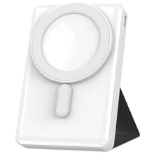 Внешний аккумулятор WIWU Power Bank 10000mAh Magnetic Wireless 15W White (JC-20): Количество USB 1